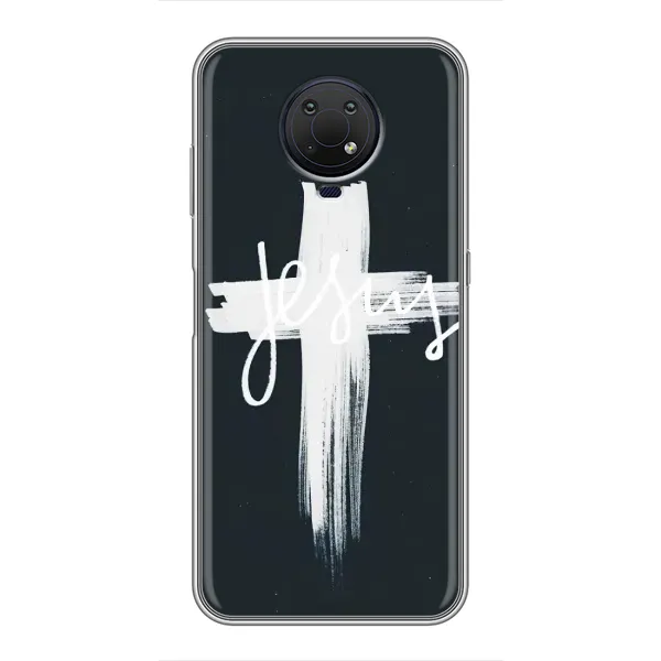 Чехол с принтом «Иисус» для Nokia G10