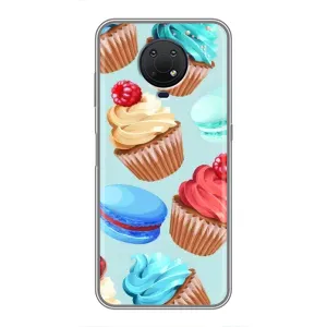 Чехлы с Фруктами для Nokia G10 (VPrint) (Кексики)