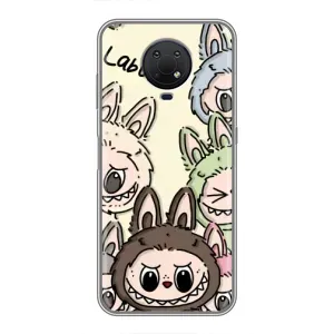 Чохол з Лабубу на Nokia G10 (Золота мавпа Bored Ape)