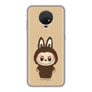 Чохол з Лабубу на Nokia G10 (Bored Ape в червоному)