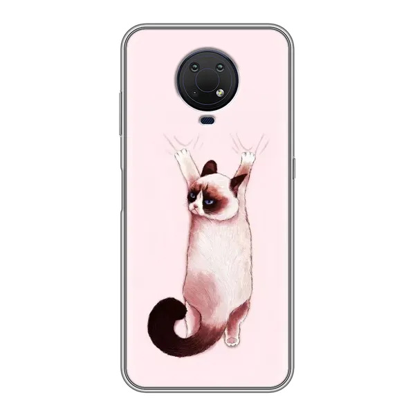 Чохол з принтом «Котик падає» для Nokia G10 Чохол з принтом «Котик падає» для Nokia G10
