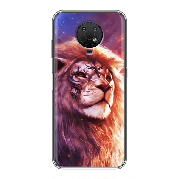Чохол з принтом «Красочний Лев» для Nokia G10 Чохол з принтом «Красочний Лев» для Nokia G10