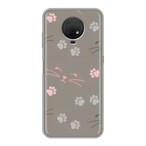 Чохол з малюнком кіт на Nokia G10 (Лапи і вуса)