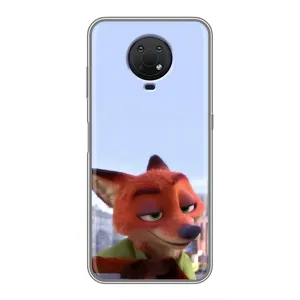 Чохол Зоотрополіс на Nokia G10 (Лис Нік)