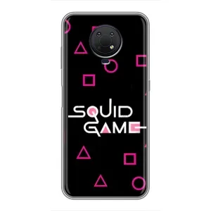 Чехол с принтом «Паттерн Игра кальмара» для Nokia G10