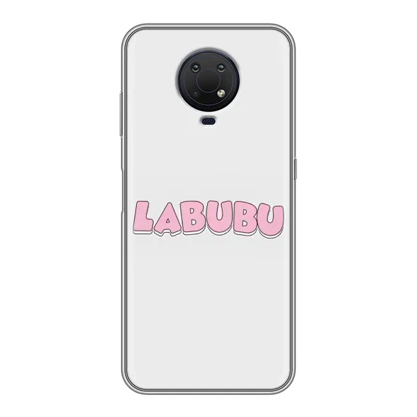 Чохол з принтом «Лого Лабубу» для Nokia G10