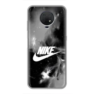 Чохол для Nokia G10 - з принтом Найк (AlphaPrint) (Лого Найк)