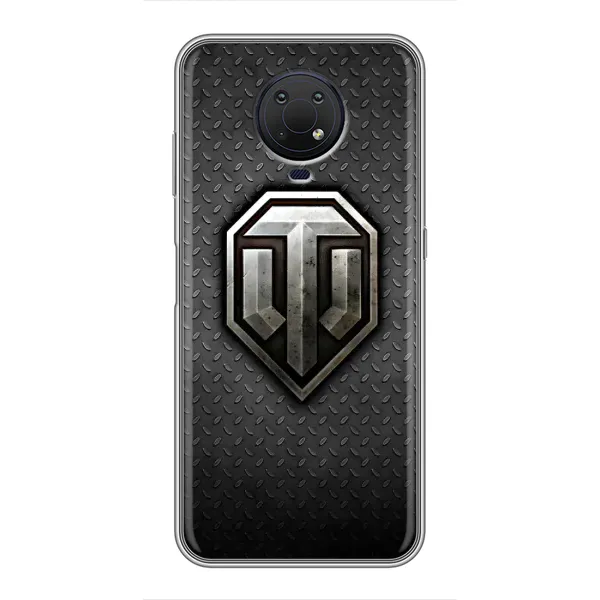 Чохол з принтом «Лого Tanks» для Nokia G10 Чохол з принтом «Лого Tanks» для Nokia G10