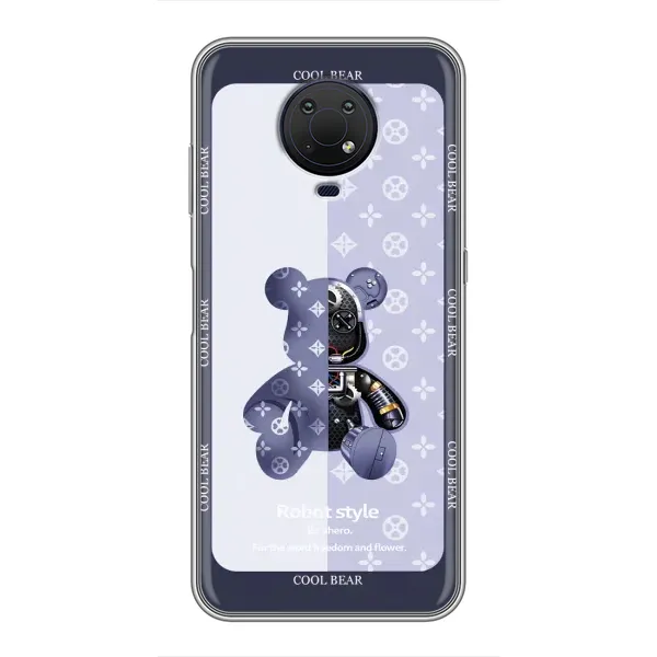 Чехол с принтом «Медвежонок LV» для Nokia G10 Чехол с принтом «Медвежонок LV» для Nokia G10