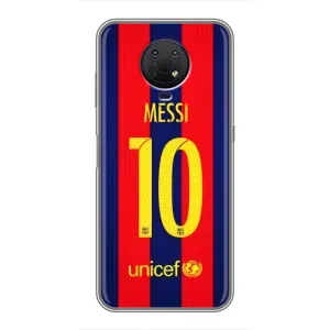 Чохли Мессі для Nokia G10 (AlphaPrint) (Messi Barca 10)