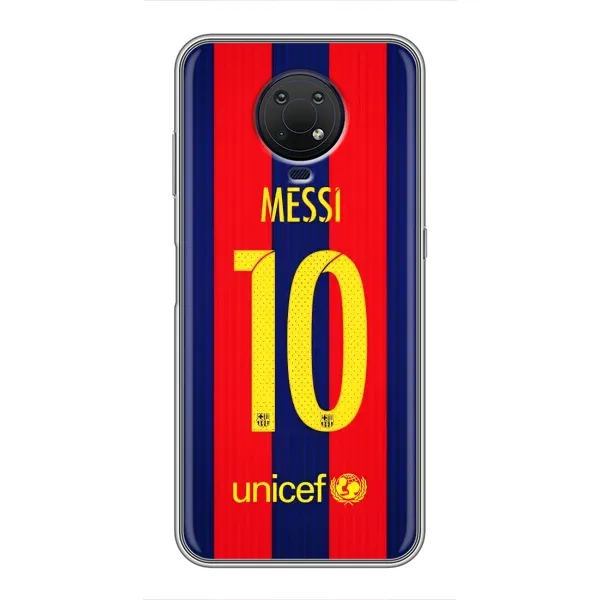 Чохол з принтом «Messi Barca 10» для Nokia G10 Чохол з принтом «Messi Barca 10» для Nokia G10
