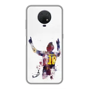 Чохли Мессі для Nokia G10 (AlphaPrint) (Messi Barca)