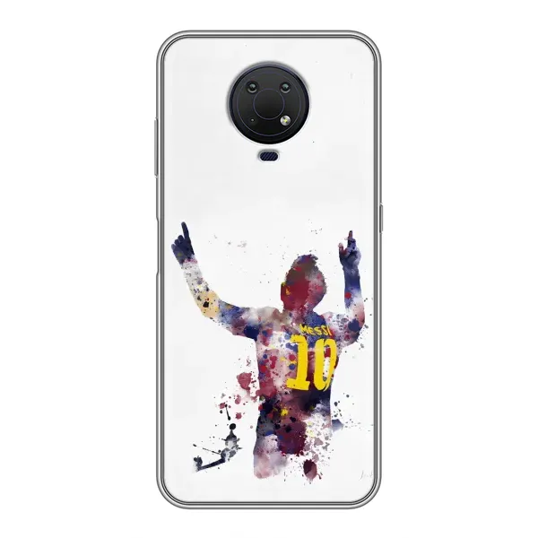Чохол з принтом «Messi Barca» для Nokia G10 Чохол з принтом «Messi Barca» для Nokia G10