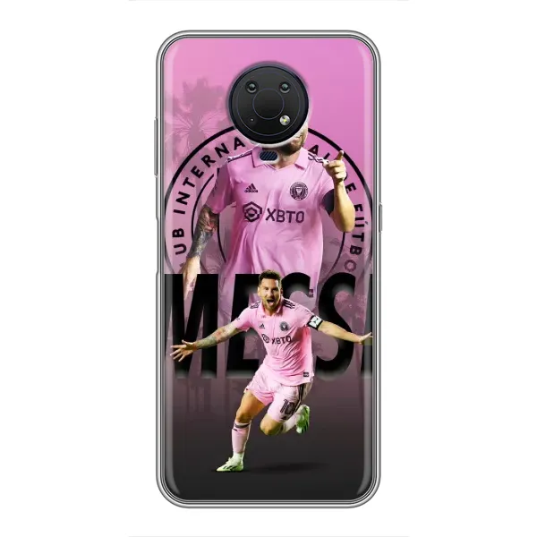 Чохол з принтом «Messi Miami» для Nokia G10 Чохол з принтом «Messi Miami» для Nokia G10