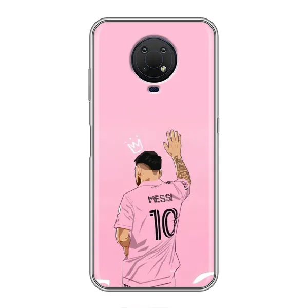 Чохол з принтом «Мессі Маямі» для Nokia G10 Чохол з принтом «Мессі Маямі» для Nokia G10