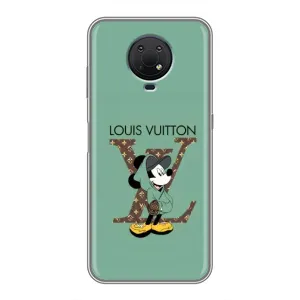 Чохли Луі Вітон для Nokia G10 (AlphaPrint - LOUIS VUITTON) (Міккі Маус LV)