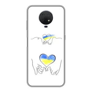 Чохол для Патріота України Nokia G10 - (AlphaPrint) (Мир Україні)