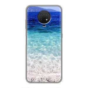 Силіконовий чохол з КАРТИНКАМИ літо для Nokia G10 (AlphaPrint) (Море)