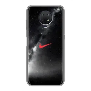 Чохол для Nokia G10 - з принтом Найк (AlphaPrint) (Найк червоний)