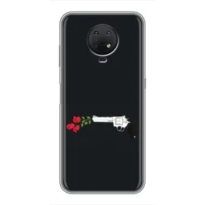 Чехлы (ART) Цветы на Nokia G10 (VPrint) (Неочікувані квіти)