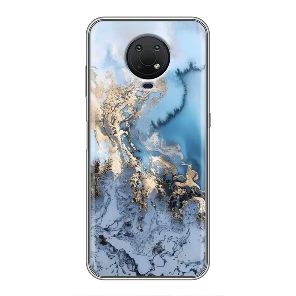 Чохол з принтом «Ніжний мрамор» для Nokia G10