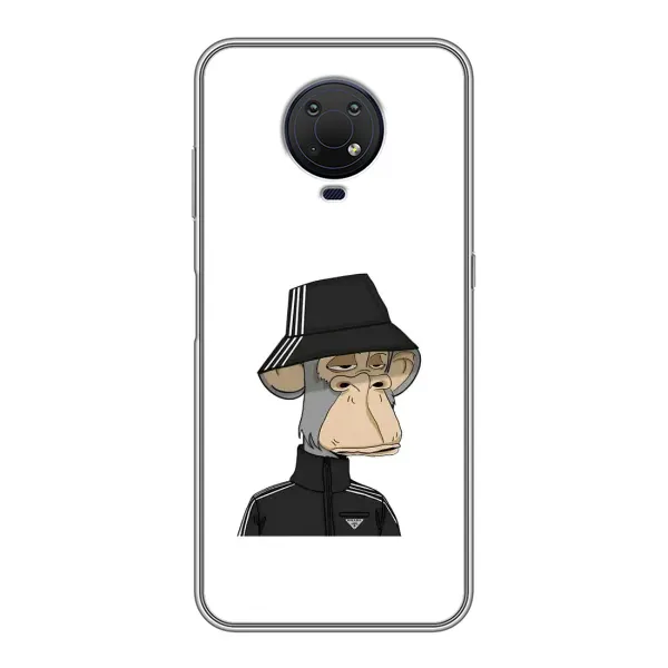 Чохол з принтом «мавпа NFT Adidas» для Nokia G10