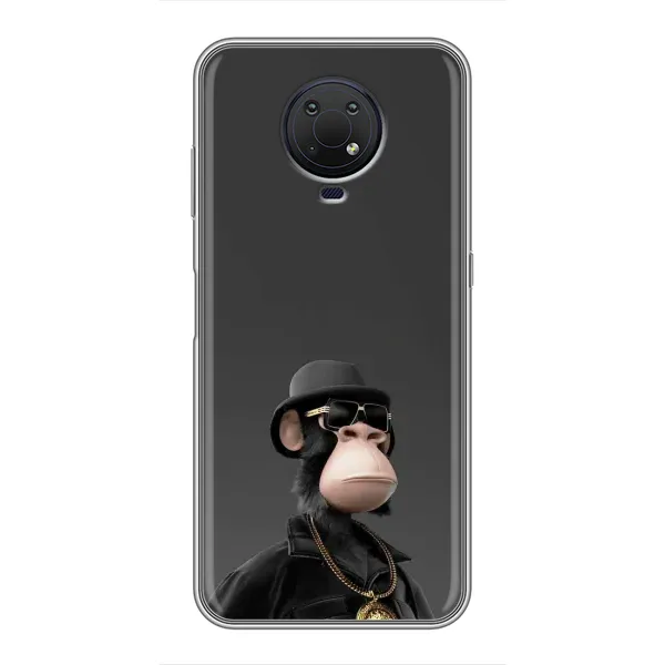 Чохол з принтом «Мавпа NFT» для Nokia G10