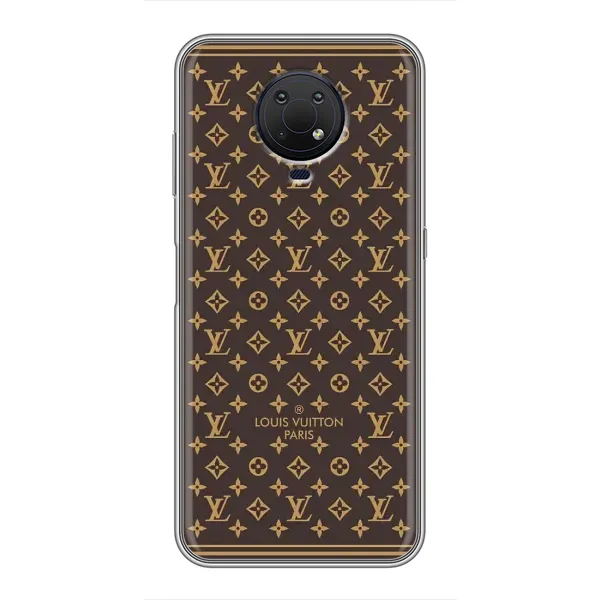 Чохол з принтом «шпалери LV» для Nokia G10