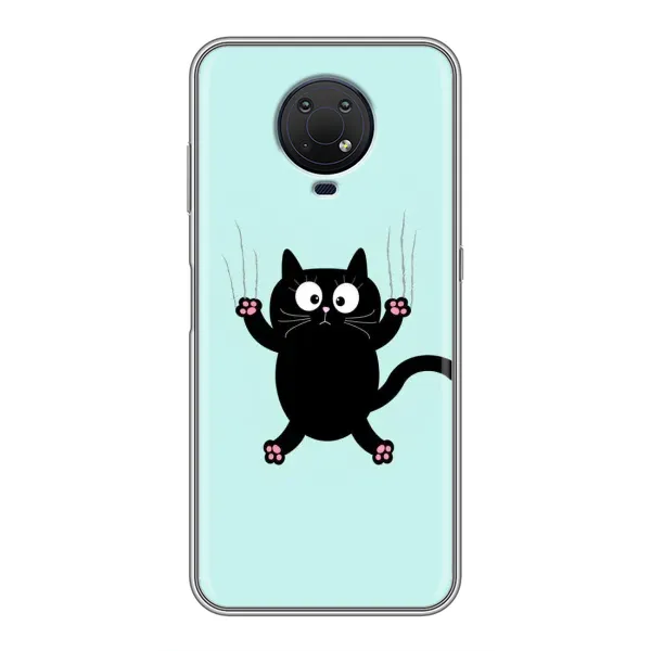 Чохол з принтом «Падаючий кіт» для Nokia G10 Чохол з принтом «Падаючий кіт» для Nokia G10