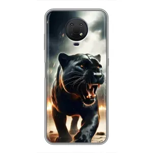 Чохол з картинкою 'Хижаки' для Nokia G10 (Чорна пантера)
