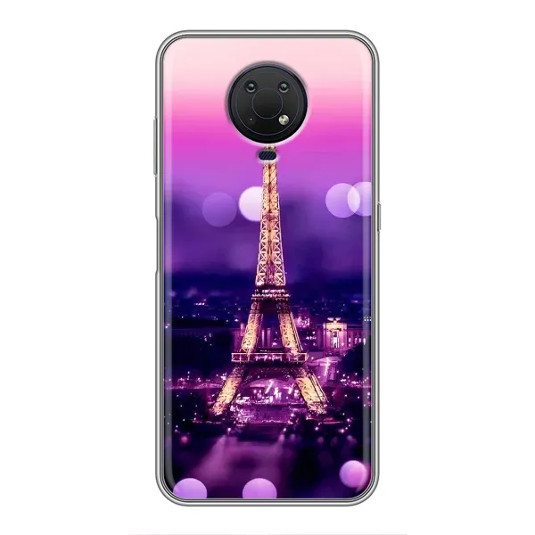 Чохол з принтом «Париж Башня» для Nokia G10