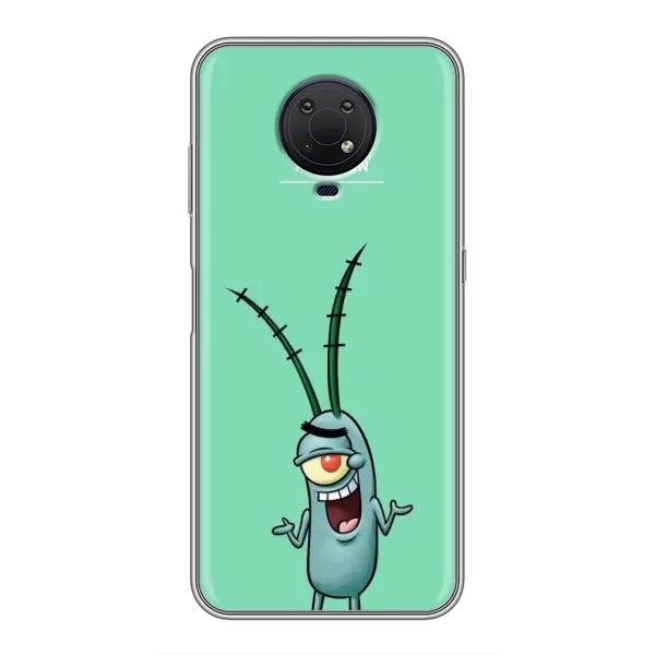 Чохол з принтом «Персонаж Планктон» для Nokia G10 Чохол з принтом «Персонаж Планктон» для Nokia G10