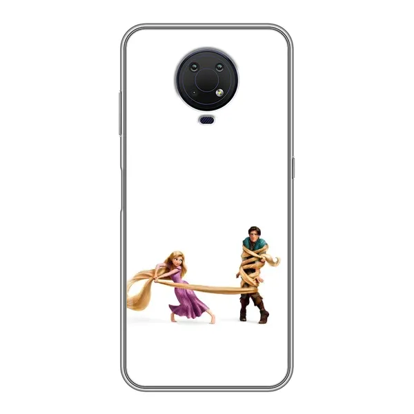 Чохол з принтом «Рапунцель та Флін» для Nokia G10 Чохол з принтом «Рапунцель та Флін» для Nokia G10