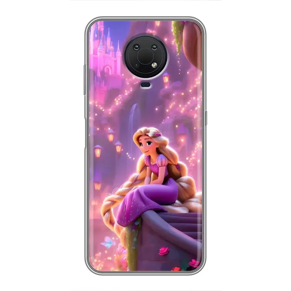 Чохол з принтом «Рапунцель у замку» для Nokia G10 Чохол з принтом «Рапунцель у замку» для Nokia G10