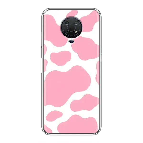 Чохол з принтом «Рожевий принт» для Nokia G10