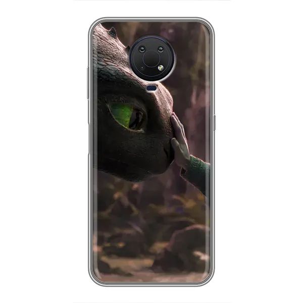Чохол з принтом «Сцена з драконом» для Nokia G10 Чохол з принтом «Сцена з драконом» для Nokia G10