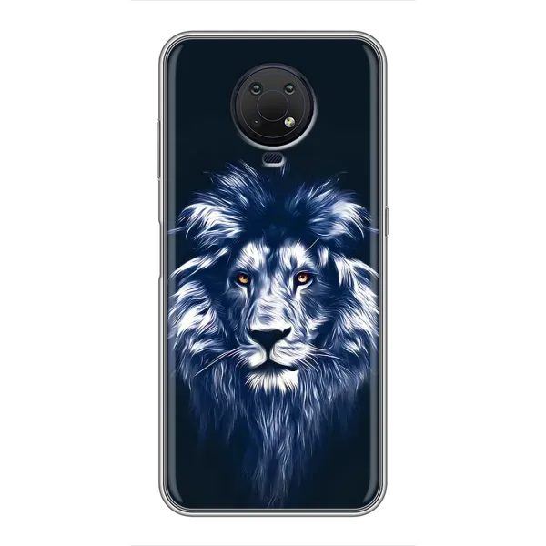 Чохол з принтом «Синій Лев» для Nokia G10 Чохол з принтом «Синій Лев» для Nokia G10