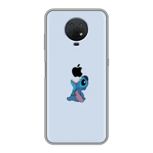 Чохол з принтом «Stitch apple» для Nokia G10