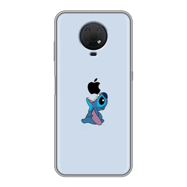 Чохол з принтом «Stitch apple» для Nokia G10
