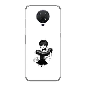 Чехлы Венсдей на Nokia G10 Уэнсдей (AlphaPrint) (танец Уэнздей)