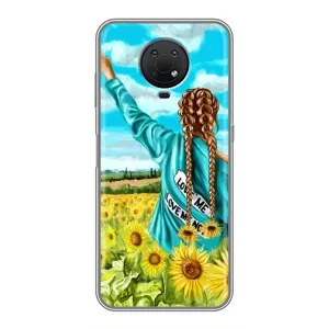 Чохол для Патріота України Nokia G10 - (AlphaPrint) (Україночка)
