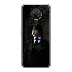 Чехол с дизайном Венздей 2 на Nokia G10 (Темный стиль Уэнздей)