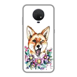 Чохли з картинкою Лисичка для Nokia G10 (VPrint) (Весела лисичка)
