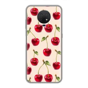 Чехлы с Фруктами для Nokia G10 (VPrint) (Вишня)