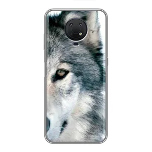 Чохли з картинкою животних Nokia G10 (Вовк)