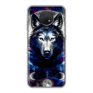Чехол с принтом «Волк» для Nokia G10