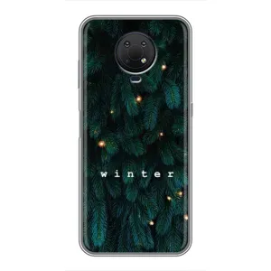Новогодние, Праздничные Чехлы для Nokia G10 - 2024 год (Winter)