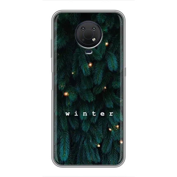 Чехол с принтом «Winter» для Nokia G10