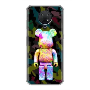 Чохли для Nokia G10 - Bearbrick Louis Vuitton (PREMIUMPrint) (Яскравий Bearbrick)