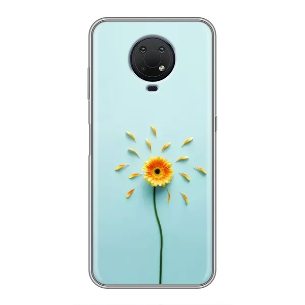 Чехол с принтом «Желтый цветок» для Nokia G10